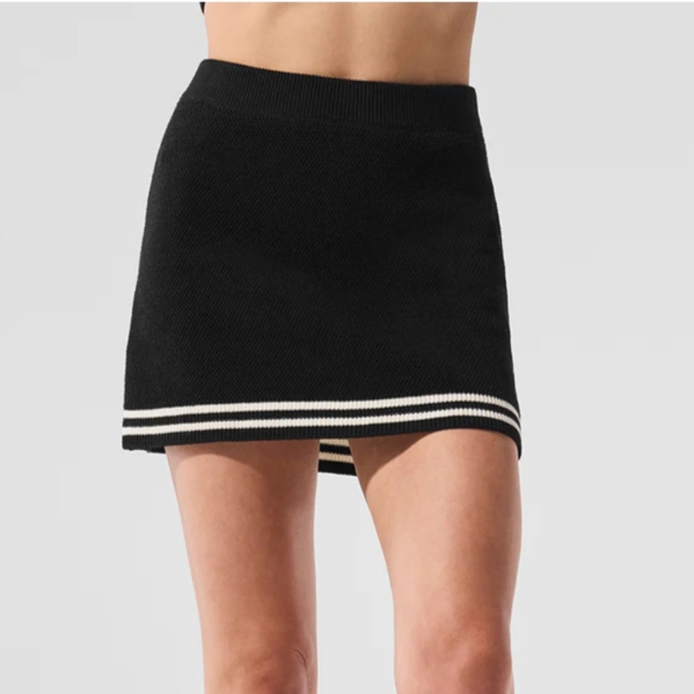 Varsity tennis sweater skirt